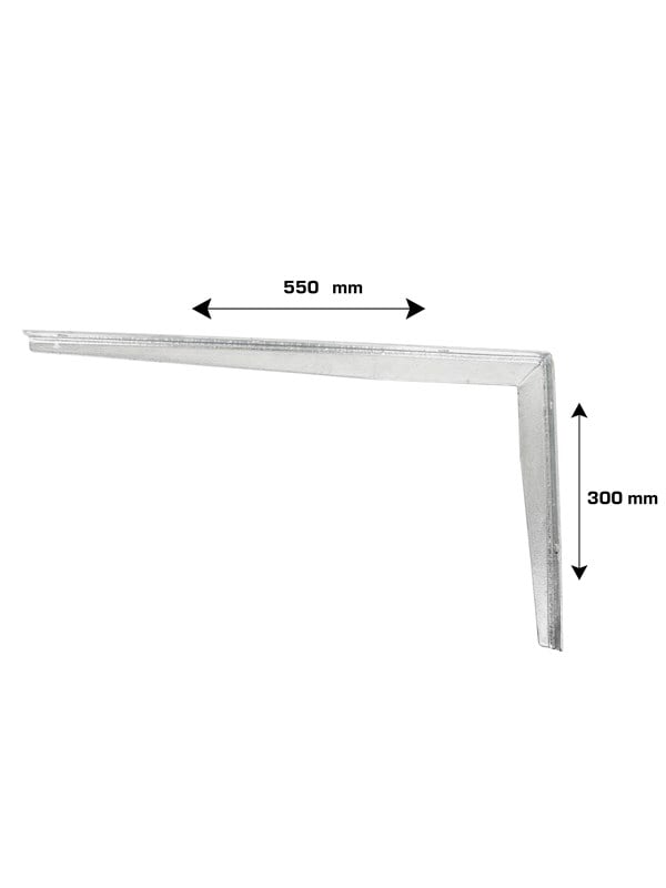 Home>it Plankdrager T-profiel 300 x 550mm - verzinkt