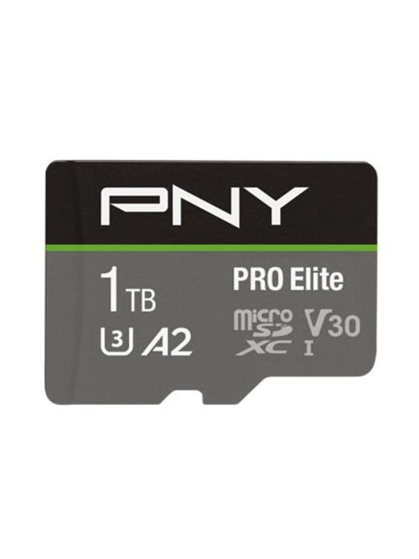 PNY PRO Elite MicroSD/SD - 100MB/s - 1TB