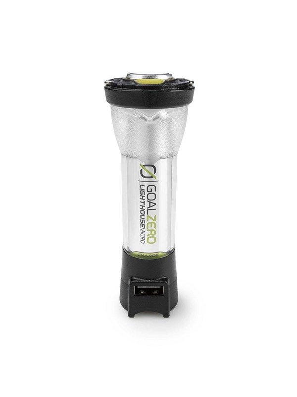 Goal Zero Lighthouse Micro Charge Lantern - kampeerlamp - powerbank - IPX6 waterbestendig