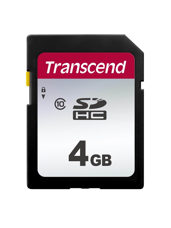 Transcend Premium 300S SDHC-kaart 4 GB Class 10, UHS-I, UHS-Class 1