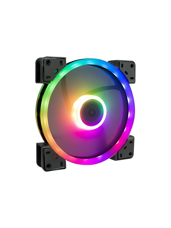 Inter-Tech Argus RS-141 RGB - Case ventilator - 140mm - Black