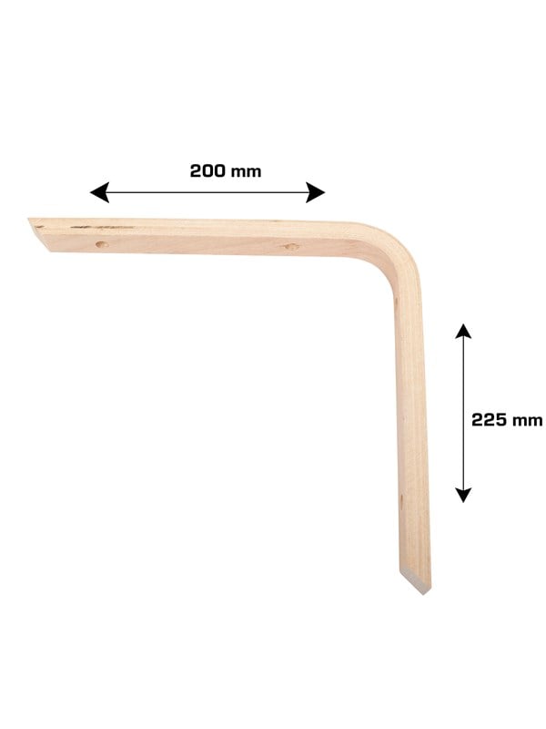 Home>it Laminate bracket 20mm 200 x 225mm