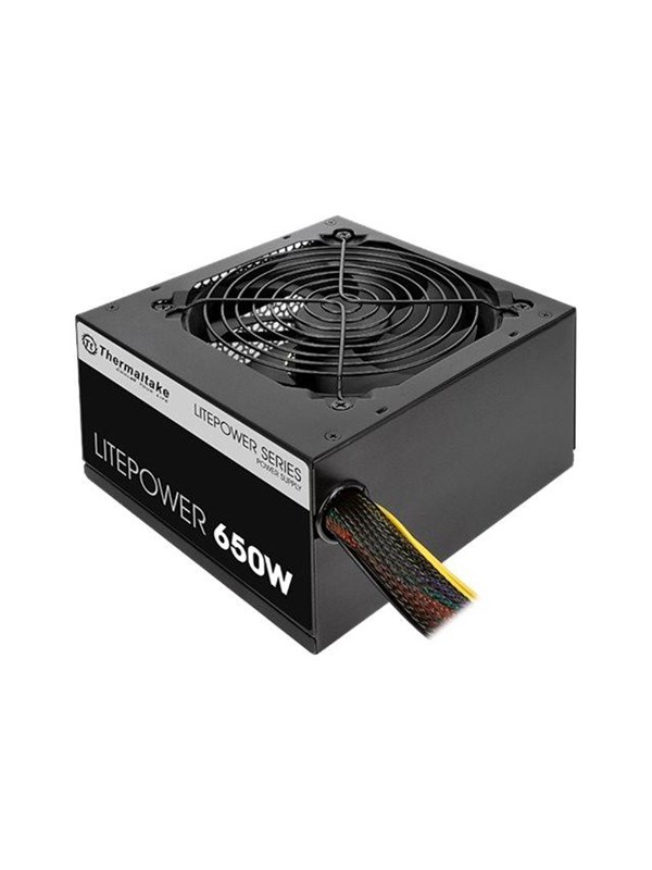 Thermaltake Litepower LTP-650AL2NK Voeding - 650 Watt - 120 mm - ATX 2.3 - 80 Plus 80 PLUS Gold