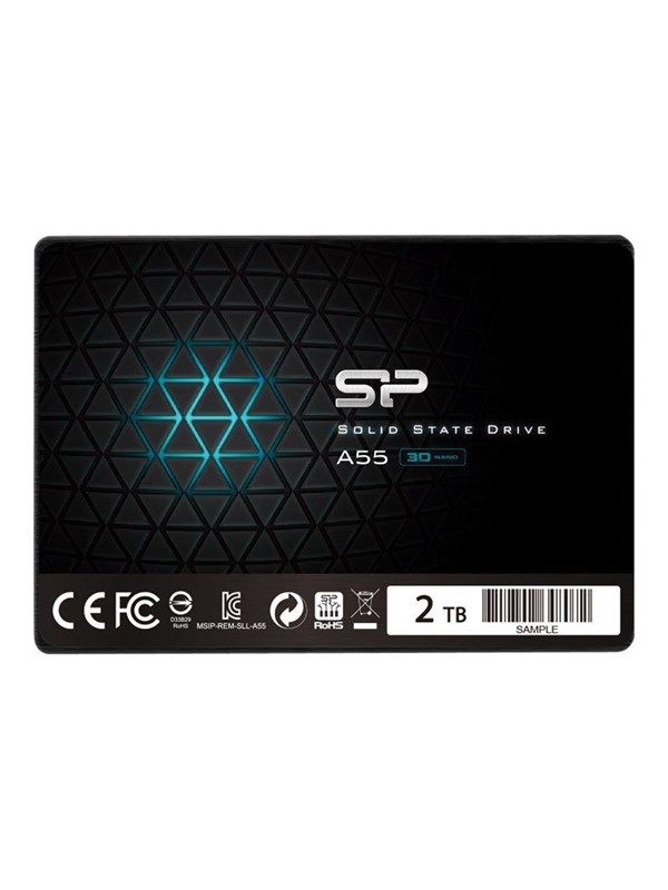 Silicon Power - Ace A55 - 2TB - Interne SSD - 2,5 inch - SATA III - 3D NAND