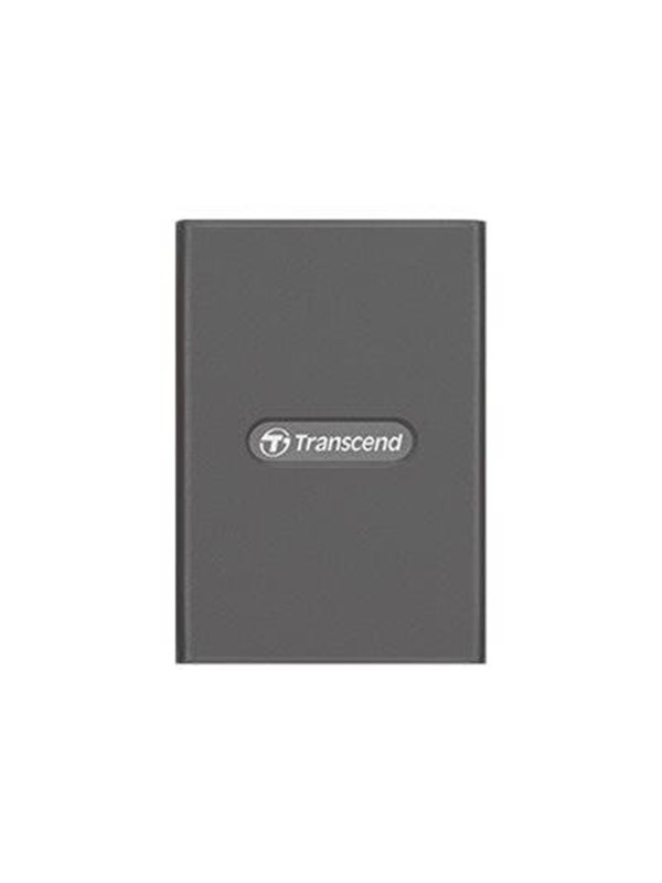 Transcend RDE2 Externe geheugenkaartlezer USB-A 3.2 Gen 2, CompactFlash Grijs
