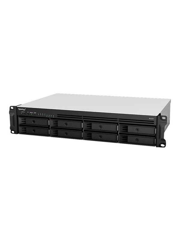 Synology RackStation RS1221RP+ - NAS Server - 2U Rackmount - AMD Ryzen - 4GB ECC RAM - Redundante Voeding