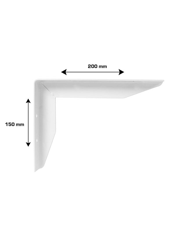Home>it Multi-bracket right - 150 x 200 mm - Wit