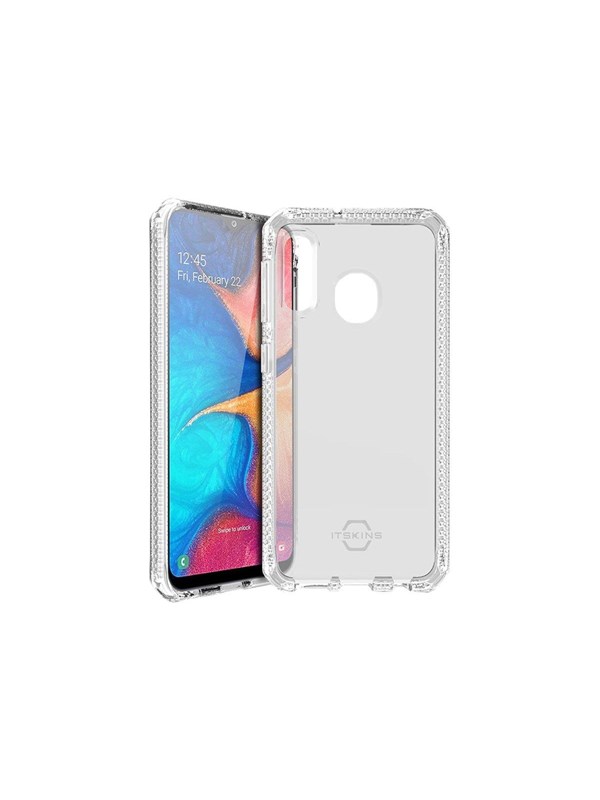 ITSkins Spectrum cover voor Samsung Galaxy A20e - Level 2 bescherming - Transparant