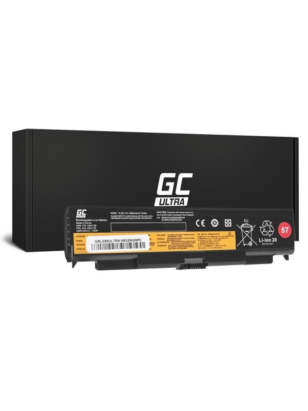 Green Cell ULTRA ULTRA Battery 45N1158 for Lenovo ThinkPad T440p T540p W540 W541 L440 L540