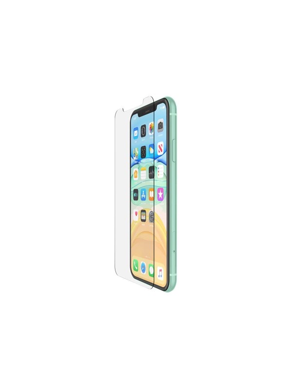 Belkin ScreenForce TemperedGlass antimicrobiële screenprotector -Geschikt voor iPhone Xr