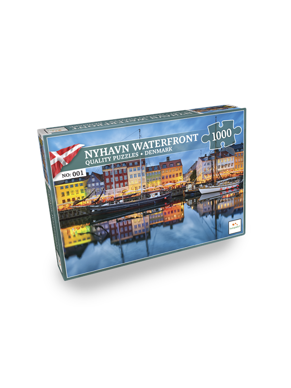 Lautapelit Noords Quality Puzzels - DA:001 - Nyhavn Waterfron