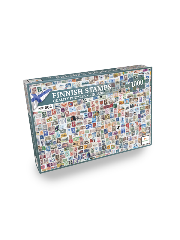 Lautapelit Noords Quality Puzzels - FI:004 - Finnish Stamps (