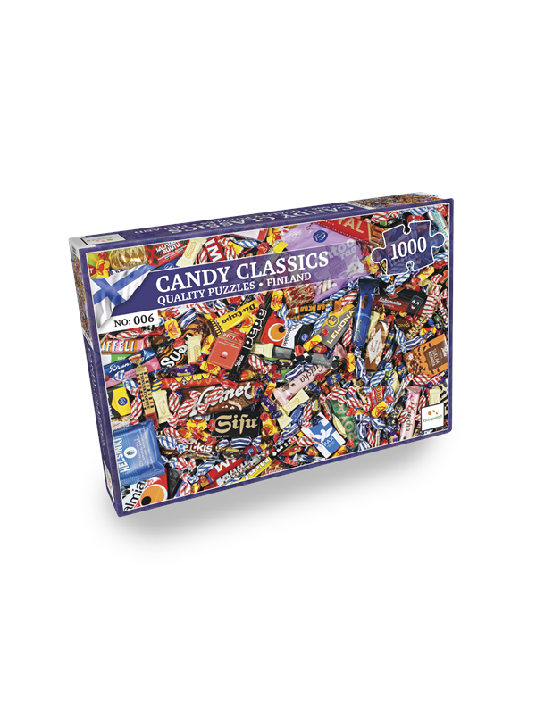 Lautapelit Nordic Quality Puzzles: FI:006 - Finnish Candy (1000 Pieces)