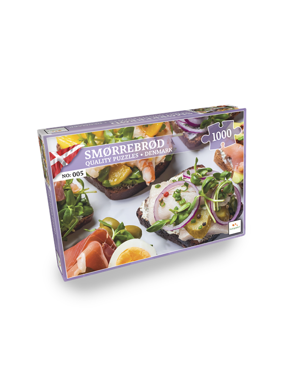 Lautapelit Noords Quality Puzzels - DA:005 - Smørrebrød (1000