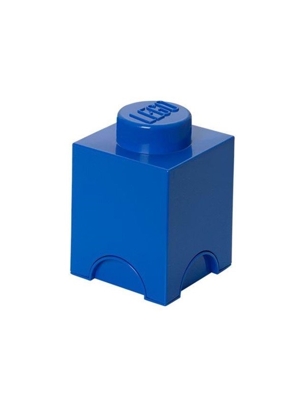 Lego - Opbergbox Brick 1 Vierkant - Polypropyleen - Blauw