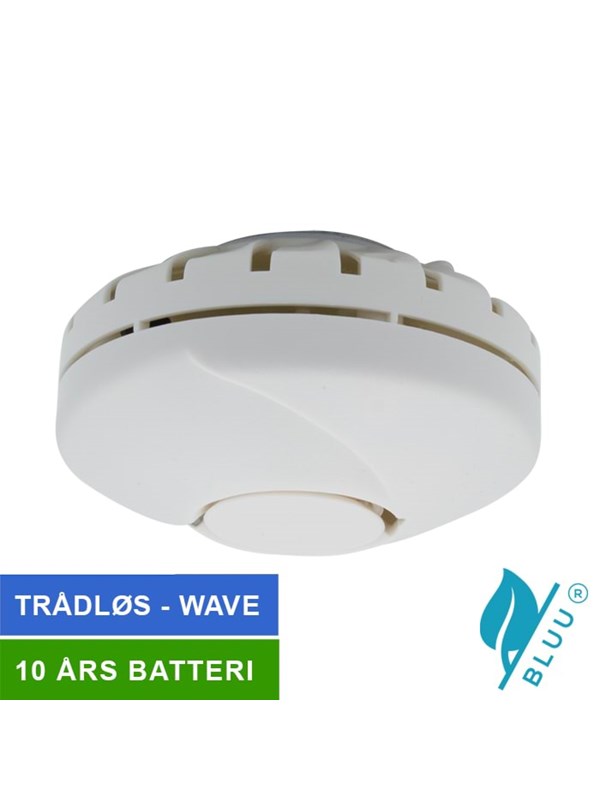 Foss Europe Life smokealarm bluu circle 10+ Draadloos - wave