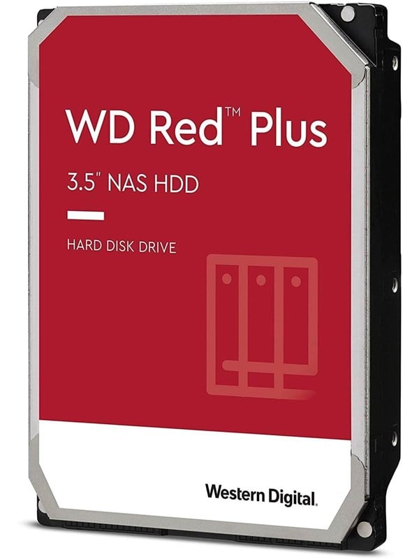 Western Digital Red Plus - Interne harde schijf - NAS HDD - 256MB Cache - 2 TB