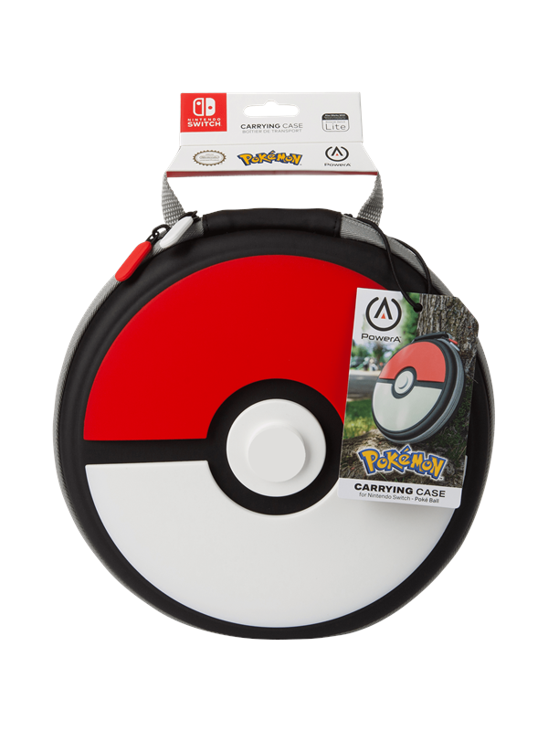PowerA Pokémon Carrying Case for Nintendo Switch or Nintendo Switch Lite - Poké Bal - Miscellaneous Bag - Nintendo Switch