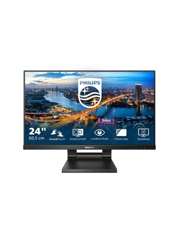 24" Philips B Lijn 242B1TC - 1920x1080 - 75Hz - IPS - Touchscreen
