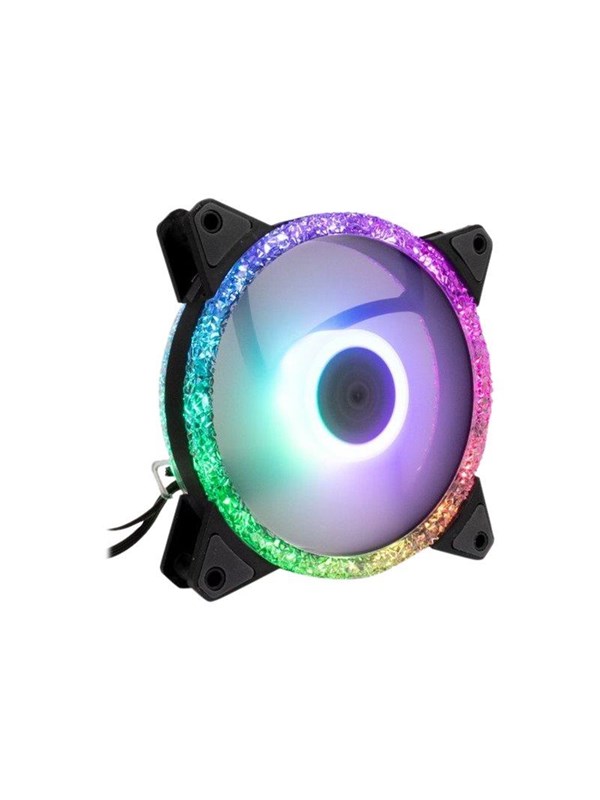 Inter-Tech Argus RS-071 RGB - Case ventilator - 120mm - Black