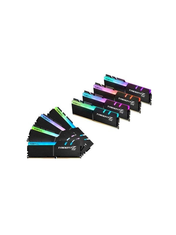 G.Skill Trident Z RGB DDR4-2666 - 256GB - CL19 - Octa Channel (8 pcs) - Intel XMP - Zwart met RGB