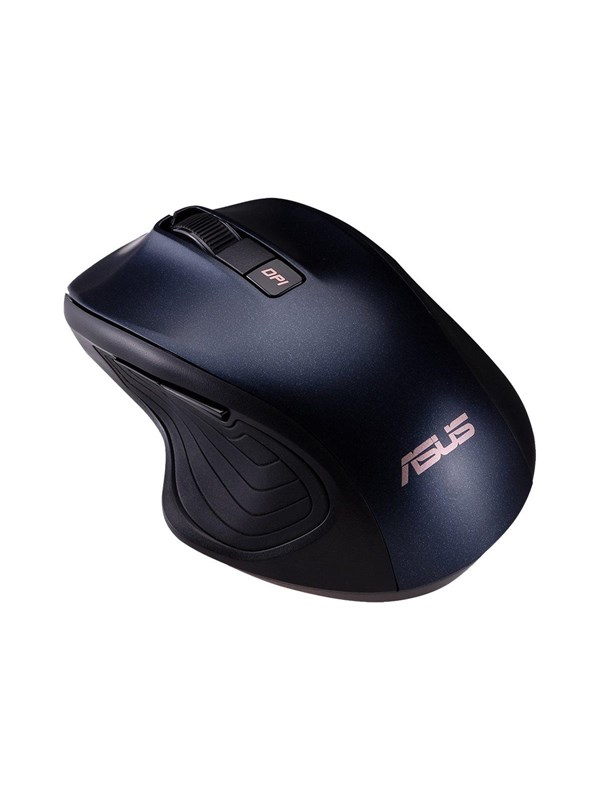 ASUS MW202 - Muis - Optisch - 6 knoppen - Blauw