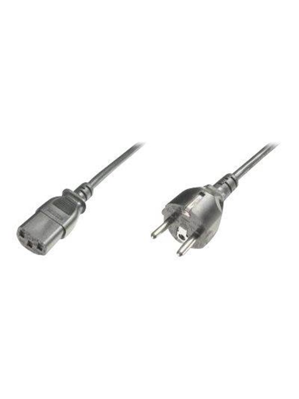 Digitus Stroom Netkabel 1.80 m Zwart