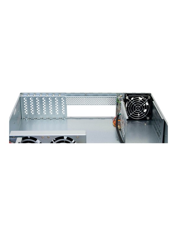 Chieftec UNC-210T-B/1x400W 19" 2U chassi Black U - Case - Server (Rack) - Zwart