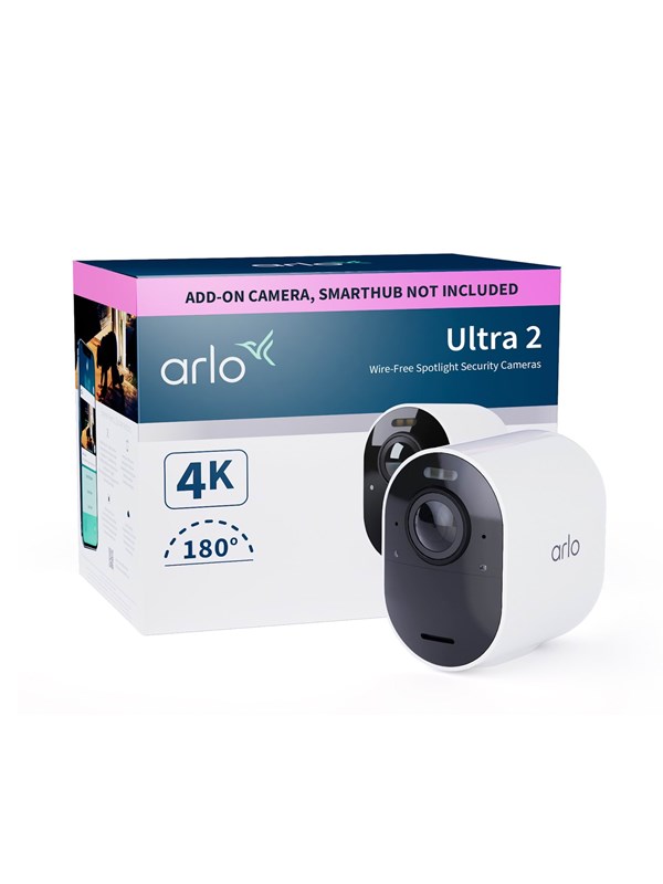 Arlo Ultra 2 4K UHD Wire-Free Beveiligingscamera - Add-On
