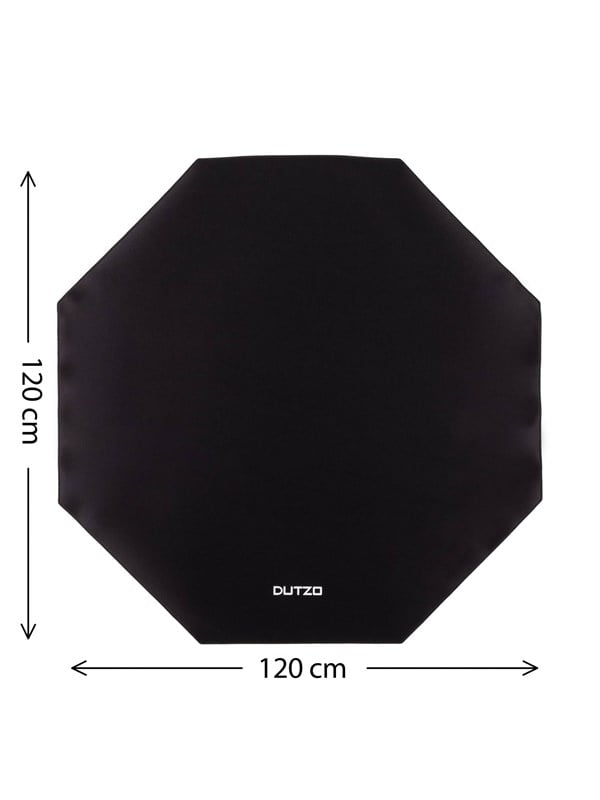 DUTZO Onyx Gaming Floor mat - Zwart