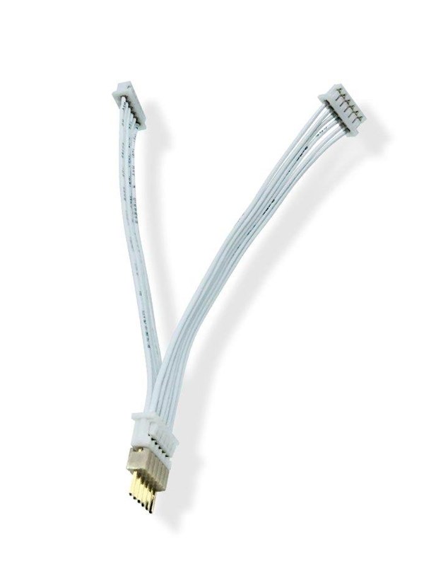 Light Solutions Cable for Philips Hue LightStrip V4 - Y-Splitter - Wit - 1 PC