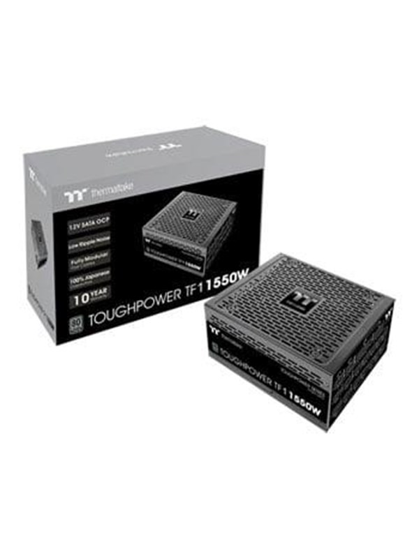 Thermaltake ToughPower PF1 Voeding - 1550 Watt - 90 mm - ATX - 80 Plus 80 PLUS Titanium