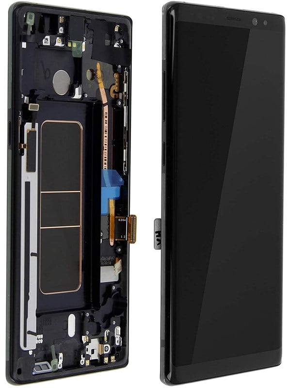 Samsung Front LCD Asm Black Note 8 SM-N950