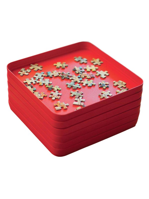 Jumbo Puzzle Mates - Puzzel Sorteerder 6 Bakken (20x20cm)