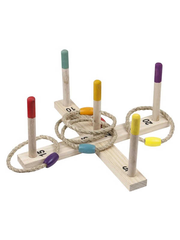 Happy Summer SPRING SUMMER Ring Toss Game Hout