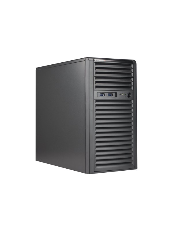 Supermicro SC731 i-404B - Case - Tower - Zwart