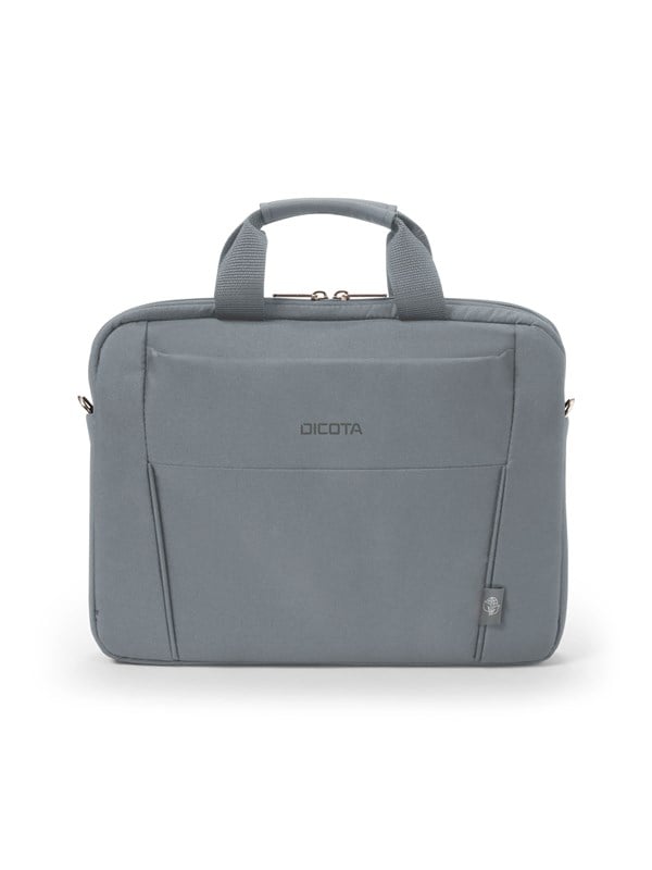 Dicota Slim Eco Base Aktetassen voor Laptop 14.1" | Grijs