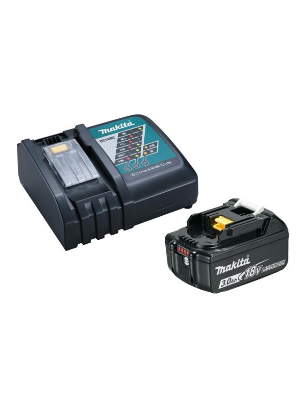 Makita 191A24-4 Akku Accu en acculader voor gereedschap 18 V 3.0 Ah Li-ion