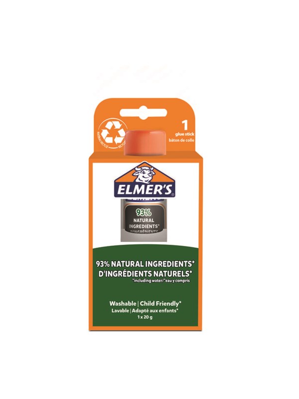 Elmer's 20 gram Pure School Glue stick 1-blister
