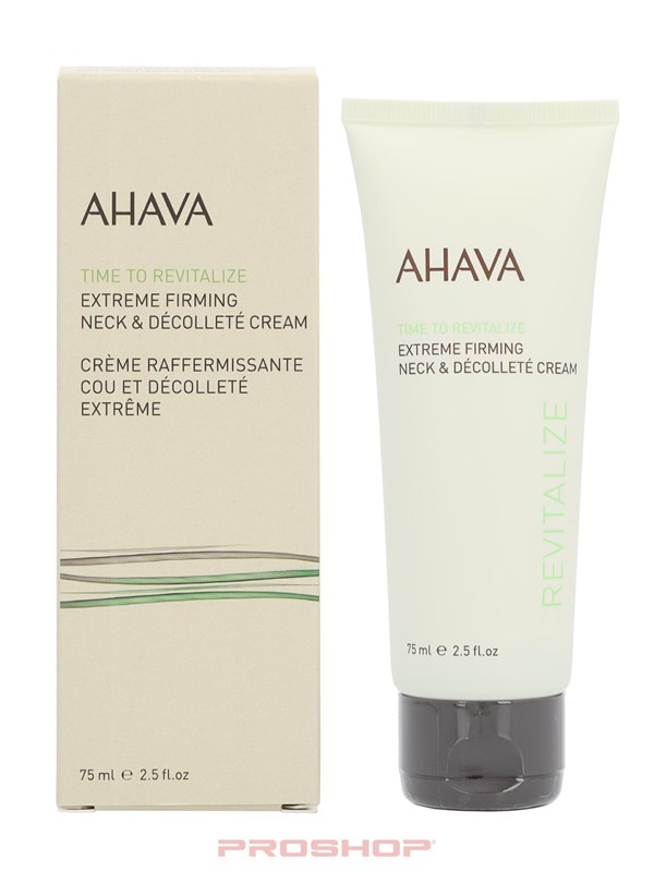 HAVA Extreem Verstevigende Nek & Decolleté Crème - Verstevigt & Verjongt | Vermindert Tekenen van Veroudering | Voedt & Maakt de Huid Zacht | Anti-Rimpel & Anti-Aging Crème voor Mannen & Vrouwen - 75ml