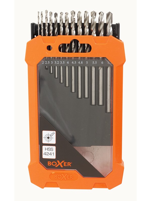 Boxer Drill bit set - 13 pcs. (HSS)