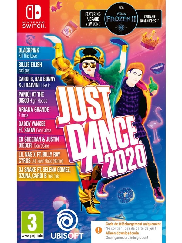 Just Dance 2020 (Code in a Box) - Nintendo Switch - Muziek