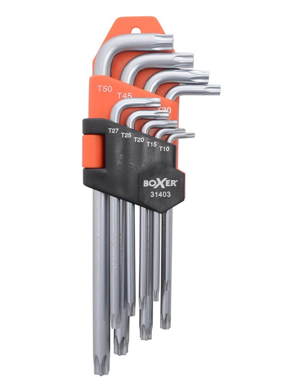 Boxer Torx sleutelset 9 stuks