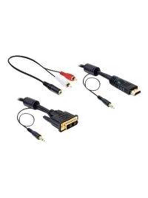 DeLOCK video / audio cable kit