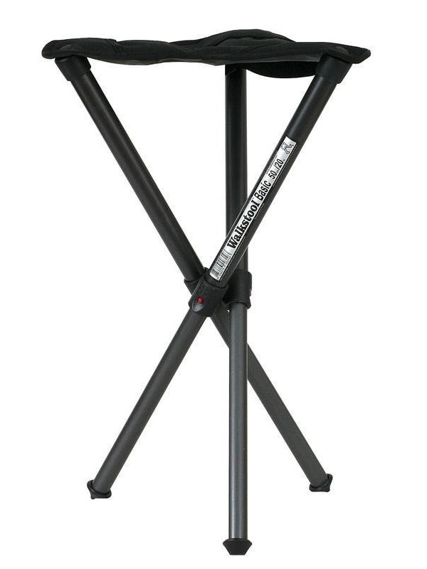 Walkstool - 3-Poots krukje - Basic 50cm - Verstelbaar - Antraciet