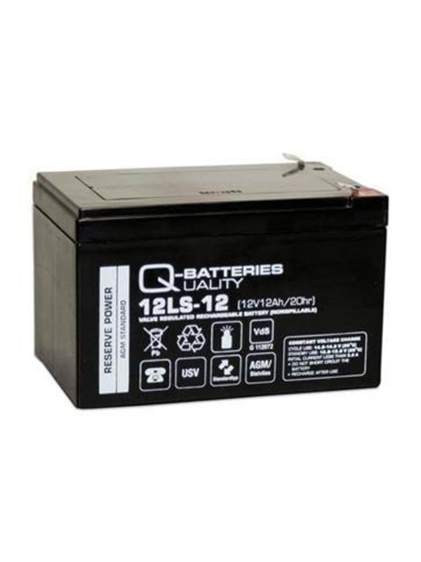 Lakuda Q-batterijen 12v-12ah 151x98x95 vds