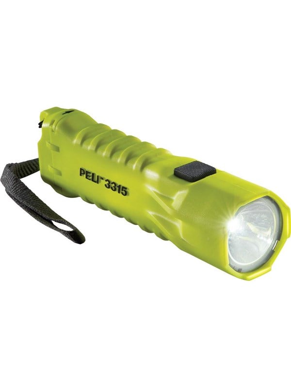 Wareco Flashlight peli 3315 atex zone 0 Geel