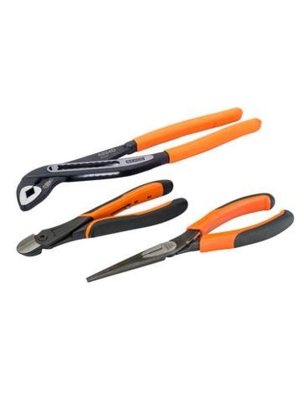 BAHCO plierset w/21hdg-160ip 6224 dip 2430g-200ip