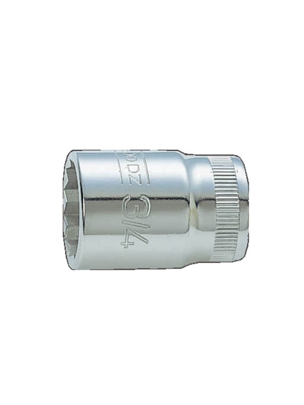 BAHCO Bahco 1/2 vierkante aandrijving doppen met metrisch bi-hex profiel 17 mm