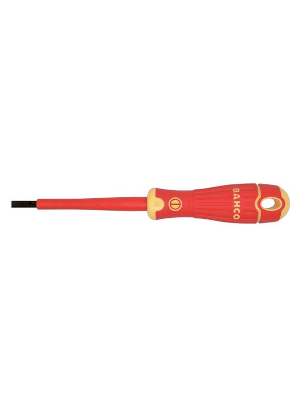 BAHCO Insulated slotted screwdriver b196.025.075